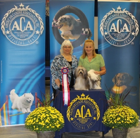 Juanita, Kimbrough, dog, breeder, juanita-kimbrough, dog-breeder, havanese, maxanita's, hat's, off, to, th, lady, ch, champion, regina, frohoff, judjge, aca judge, regina-frohoff, pic 