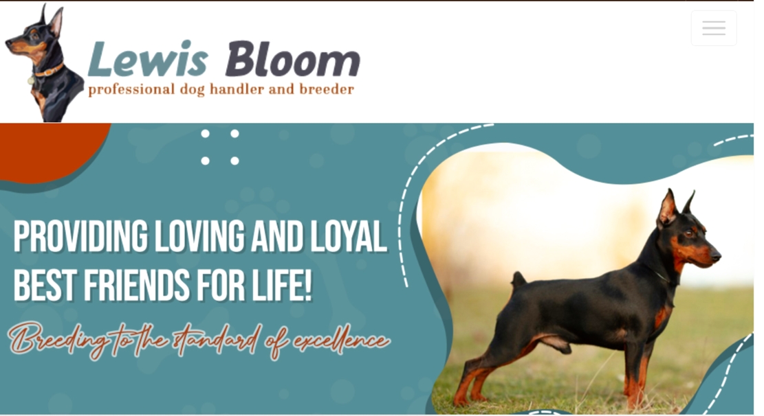 Lewis Bloom Dog Breeder Official Hompage